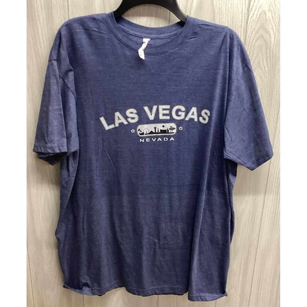 COTTON HERITAGE Women's (Size XL) Short Sleeve Crew Neck T-Shirt Las‎ Vegas 28G